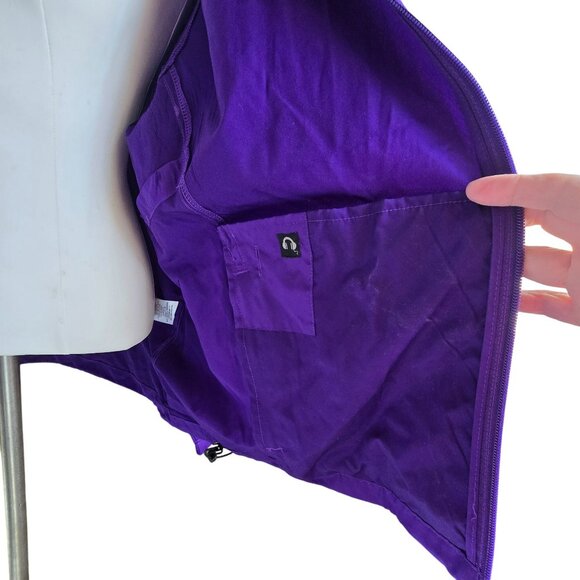 Mens Purple NFL Draft 2022 Lightweight Jacket Large Water Resistant JJ3859 - Picture 10 of 12